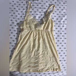 abercrombie&fitch babydoll tank